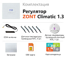 ZONT Climatic 1.3 Погодозависимый автоматический GSM / Wi-Fi регулятор (1 ГВС + 3 прямых/смесительных) с доставкой в Челябинск
